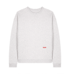 Cool Heather Grey Printed Sweater Front