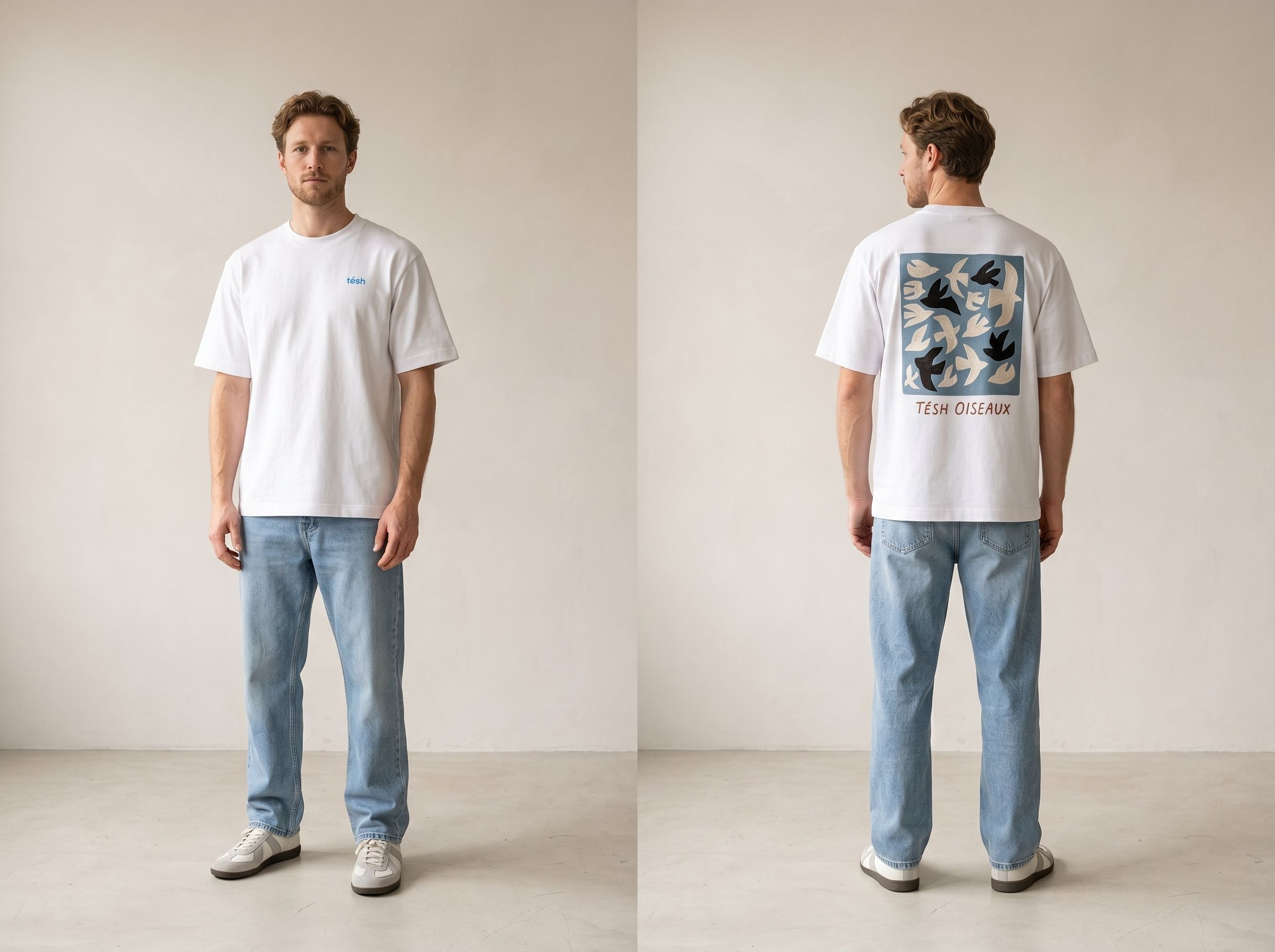 Tésh T-Shirt "Tésh Oiseaux"