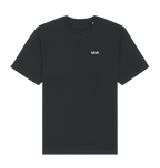 Black Printed T-shirt Front