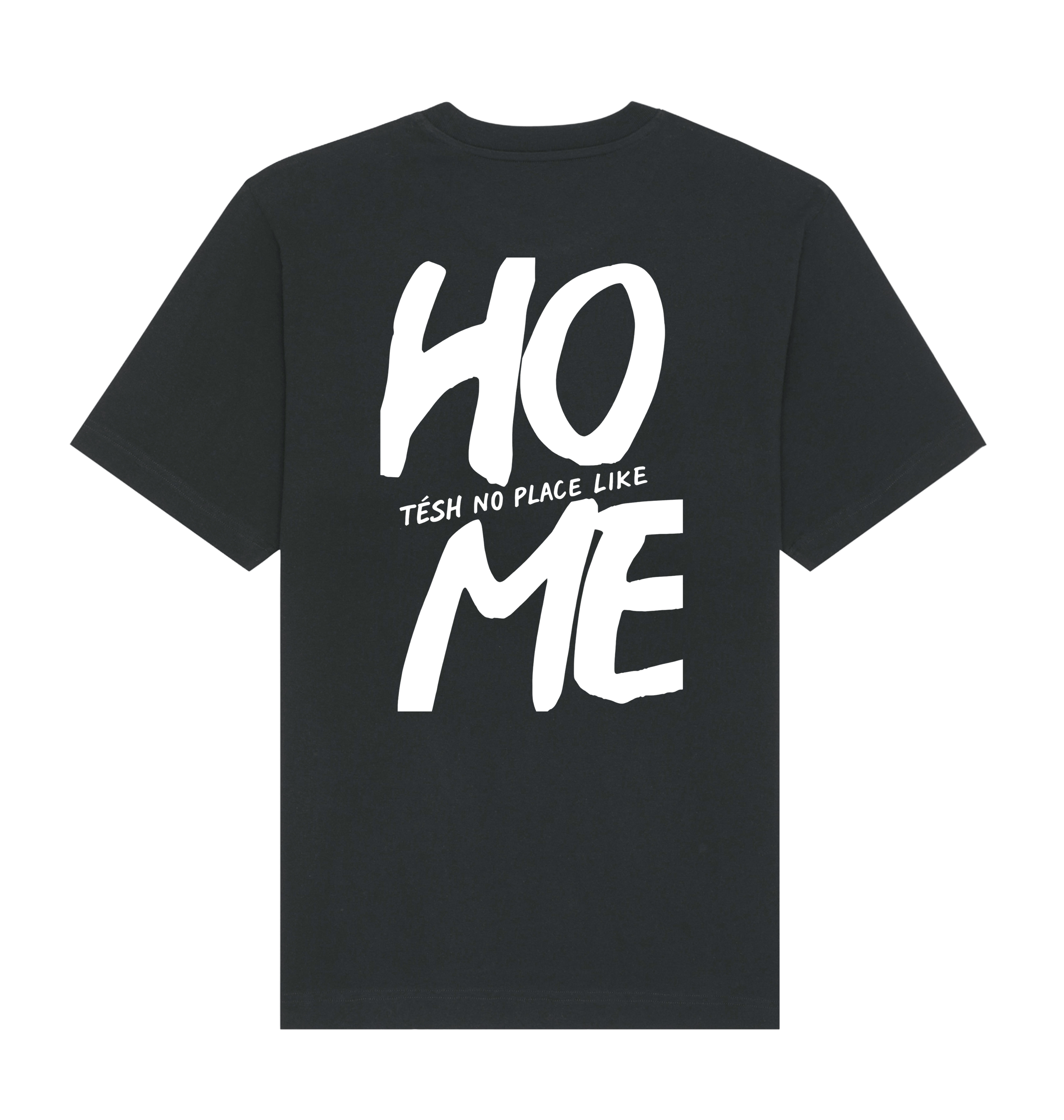 Black Printed T-shirt Back