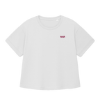 White Printed T-shirt Front