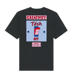 Black Printed T-shirt Back