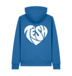 Mindful Blue Printed Sweater Back
