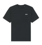 Black Printed T-shirt Front
