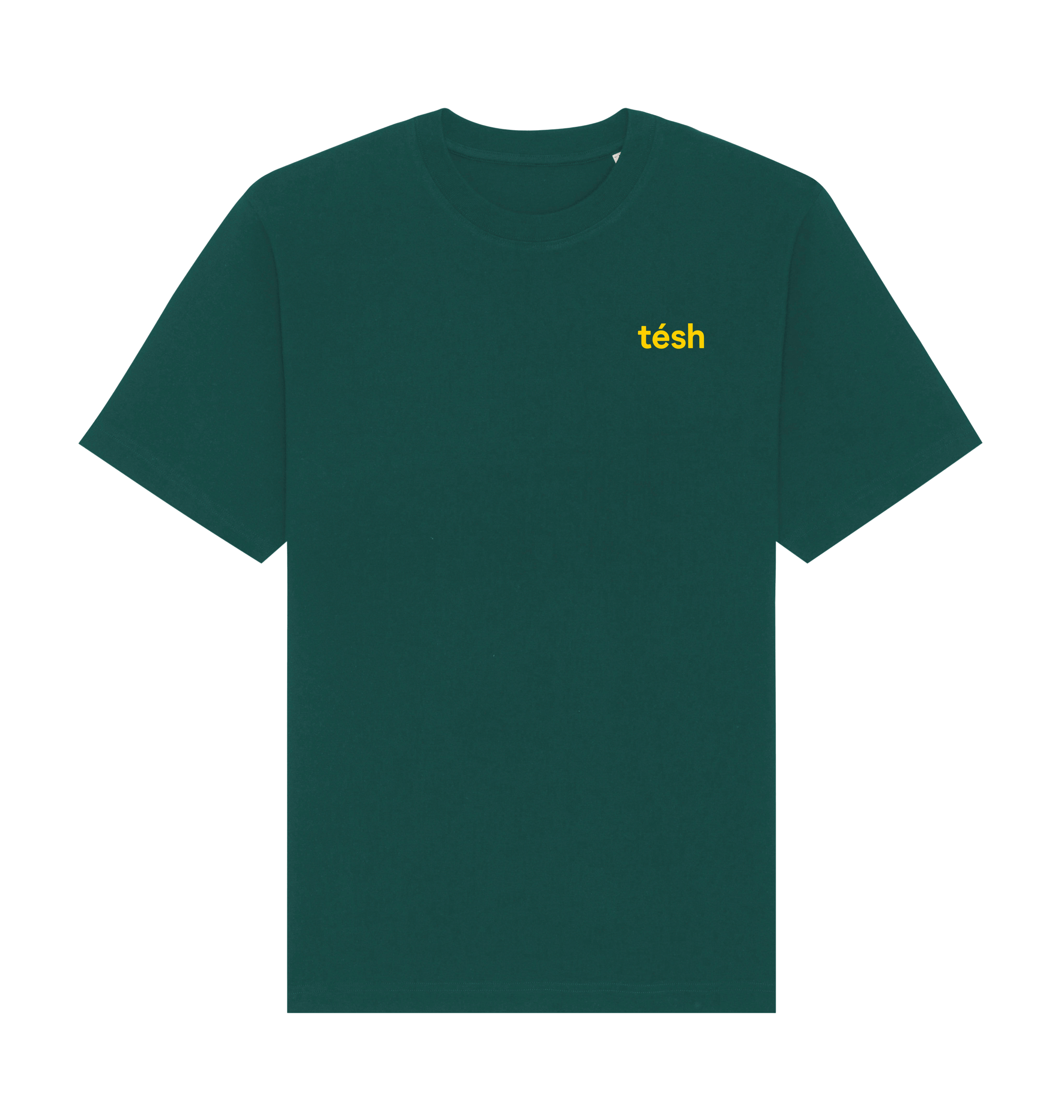 Glazed Green Printed T-shirt Front