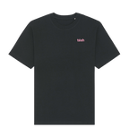 Black Printed T-shirt Front
