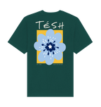 Glazed Green Printed T-shirt Back