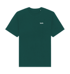 Glazed Green Printed T-shirt Front