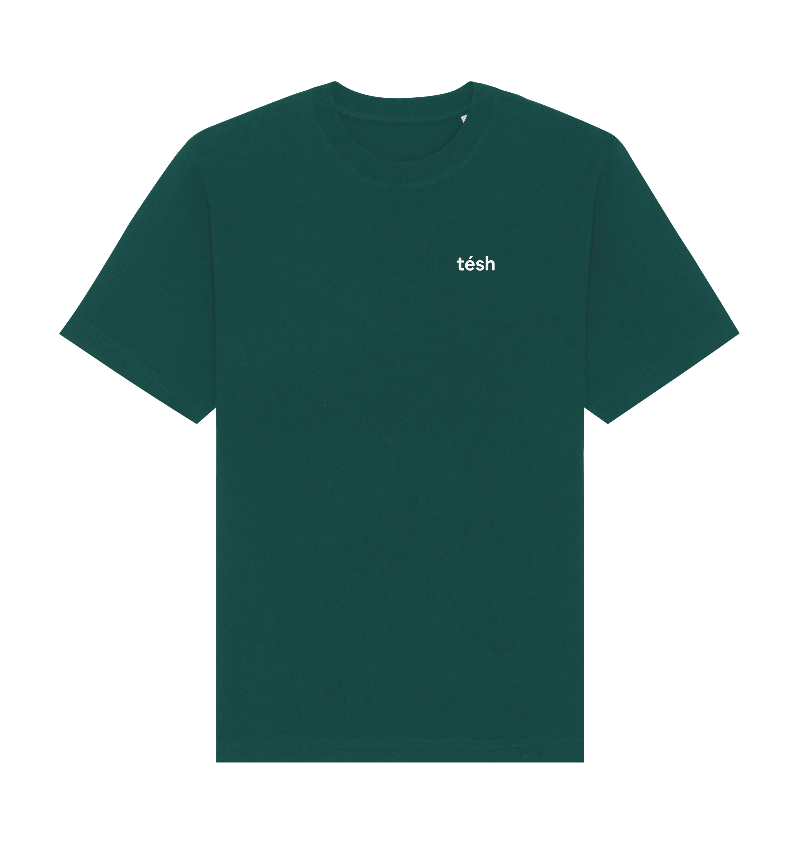 Glazed Green Printed T-shirt Front