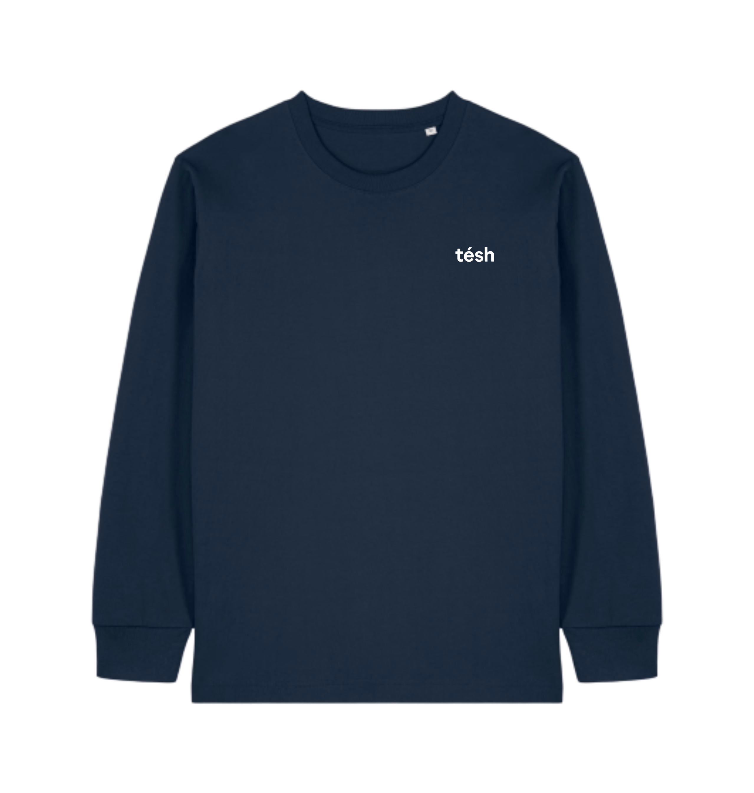 French Navy Printed T-shirt Front