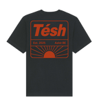 Black Printed T-shirt Back