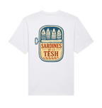 White Printed T-shirt Back