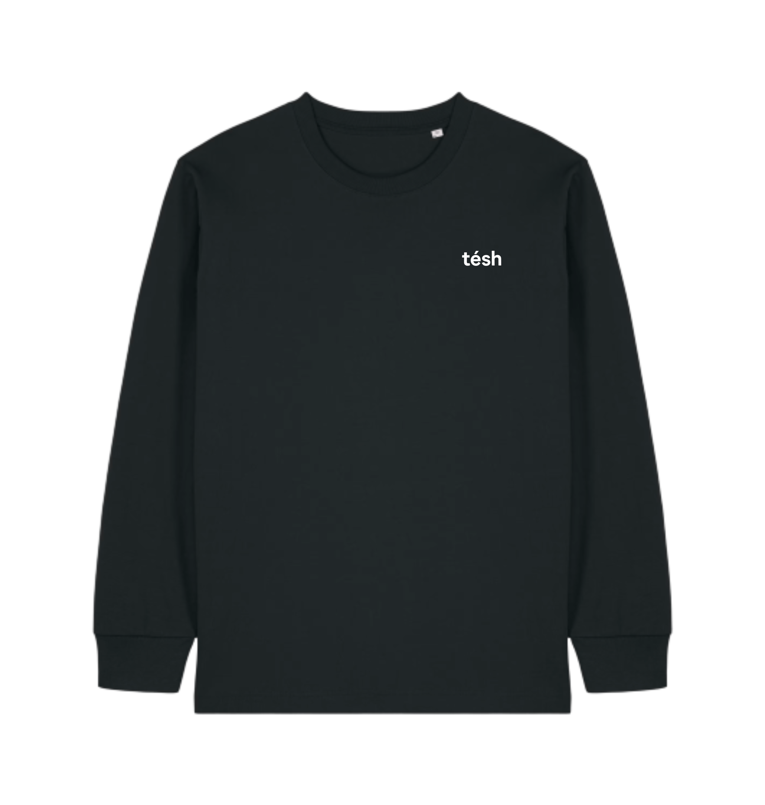 Black Printed T-shirt Front