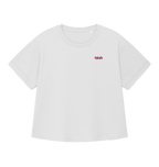 White Printed T-shirt Front