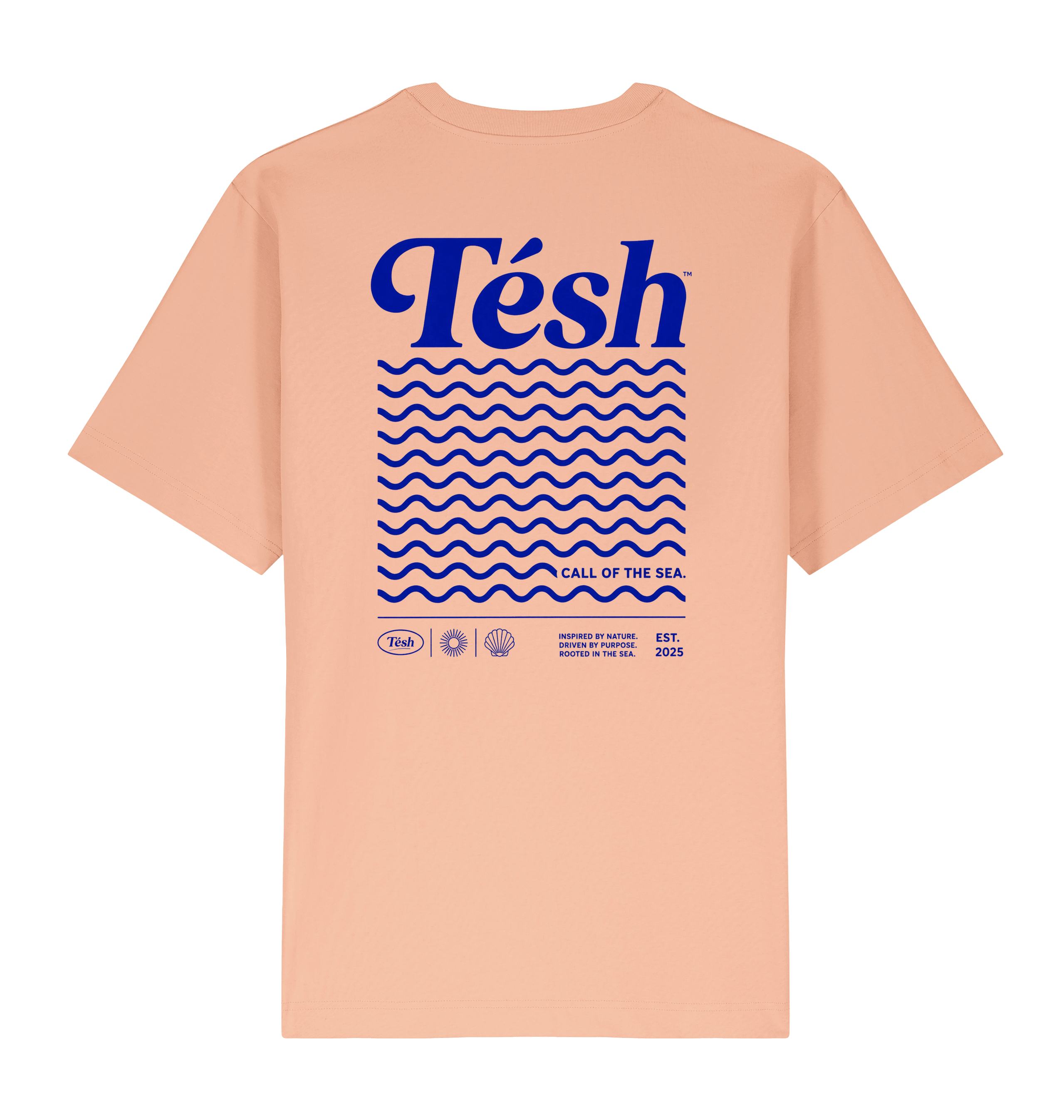 Fraiche Peche Printed T-shirt Back