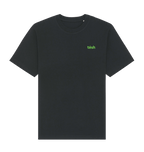 Black Printed T-shirt Front