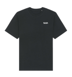 Black Printed T-shirt Front
