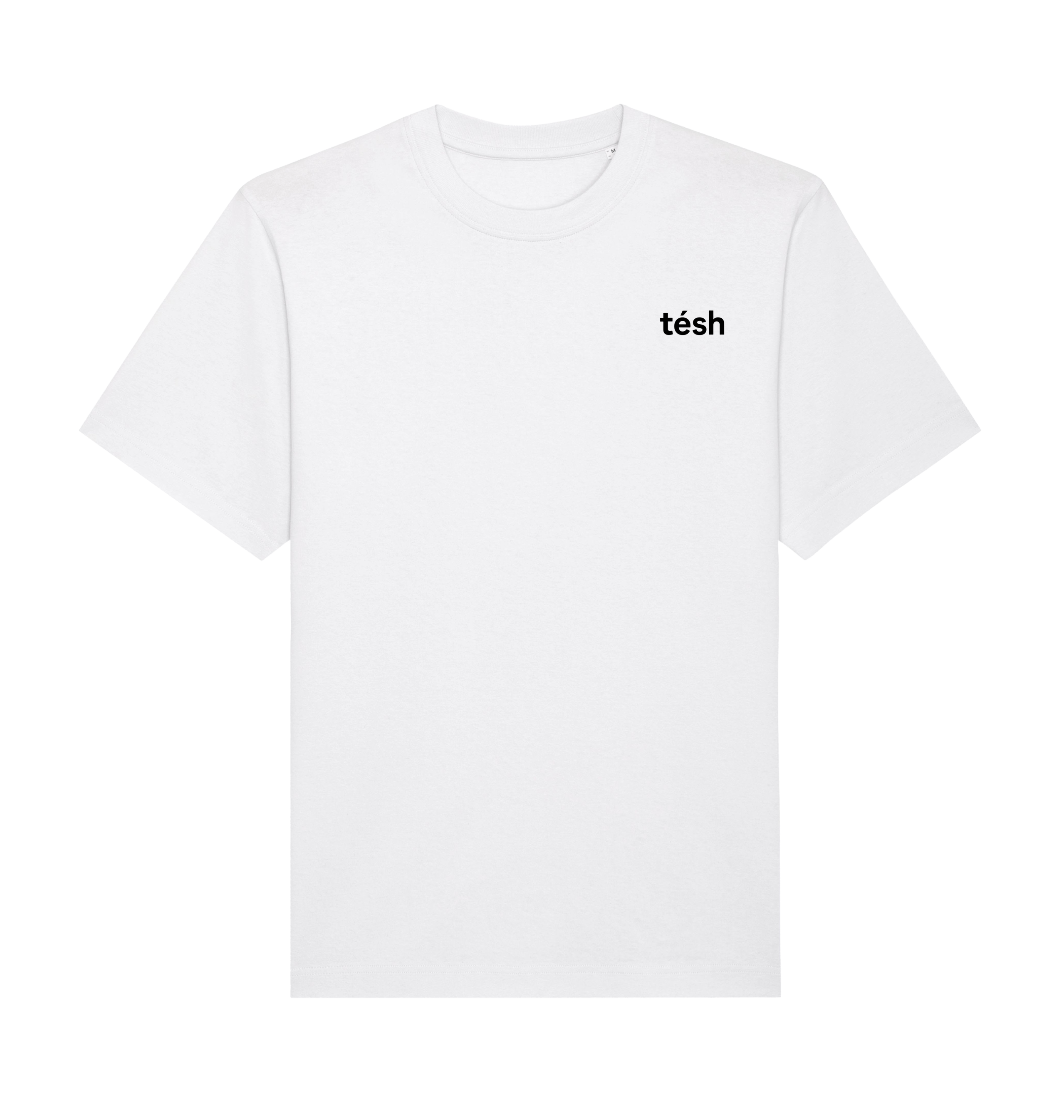 White Printed T-shirt Front